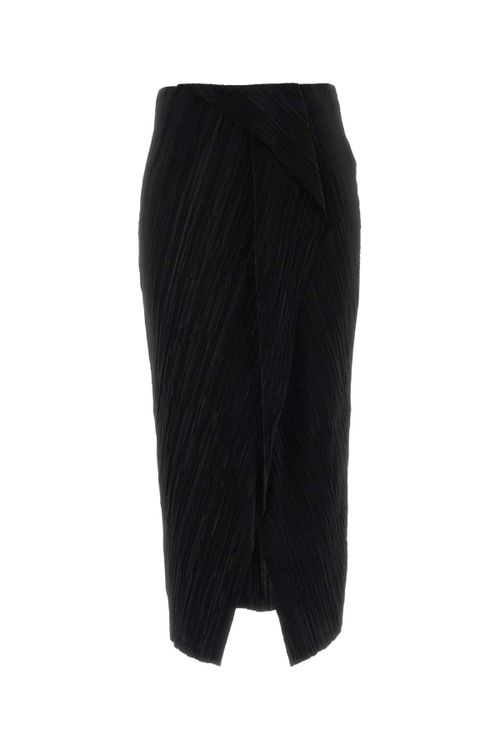 Bias Skirt — Black