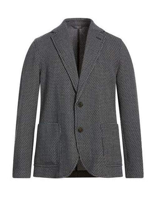 Man Blazer Midnight blue Size 40 Virgin Wool, Polyamide, Elastane