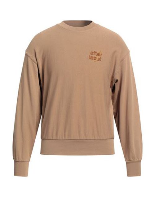 Afterlabel Man Sweatshirt Camel Size L Cotton