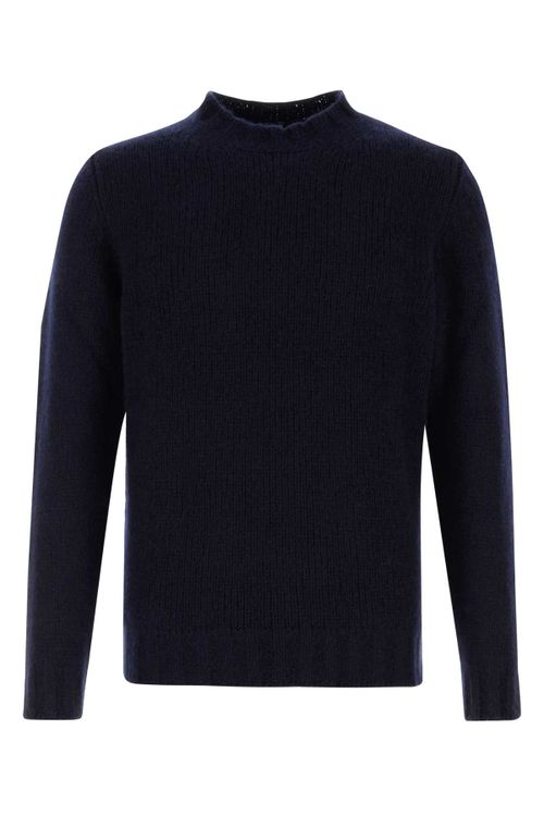 Navy Blue Cashmere Blend Sweater