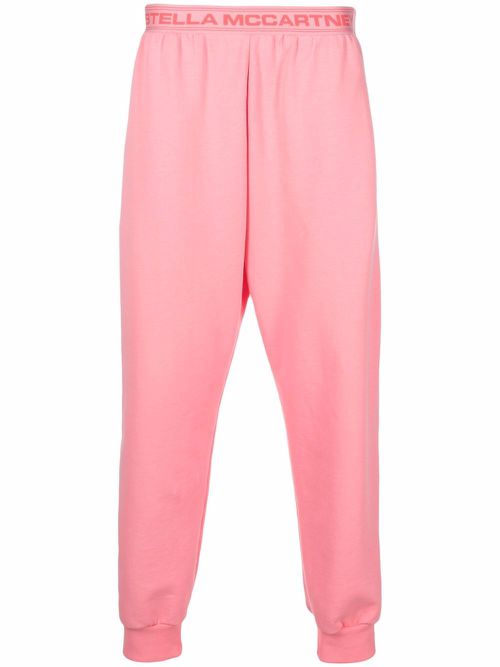 Logo waistband jogging trousers - Pink