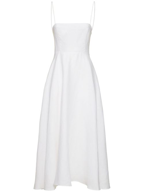 Monette Linen Midi Dress