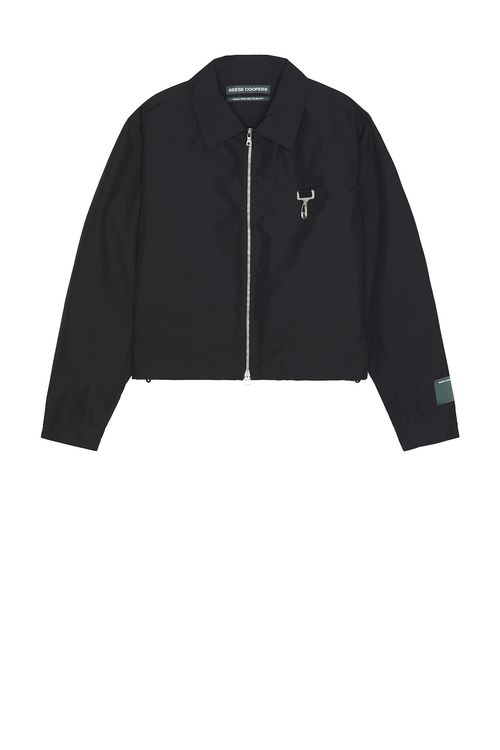 Reese Cooper Nylon Work Jacket in Black