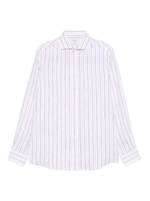 Stripe Linen Easy Fit Shirt