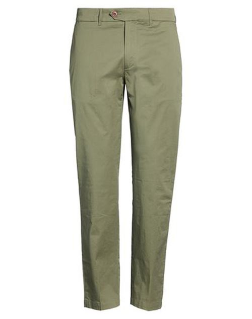 Man Pants Military green Size 29 Cotton, Elastane