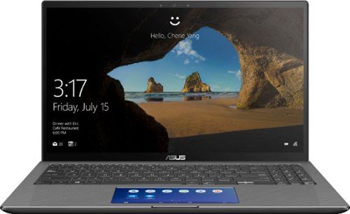 "Geek Squad Certified Refurbished 15.6"" 4K Touch-Screen Laptop - Intel Core i7 - 16GB Memory - GeForce GTX 1050 - 1TB SSD - Light Gray"