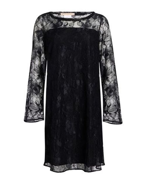 Woman Mini dress Black Size 12 Polyamide