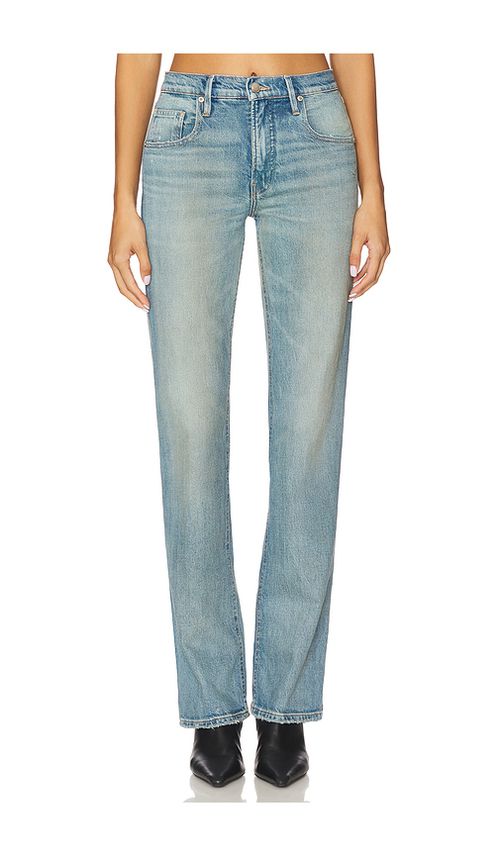 Good American Good Standard Petite Bootcut Jeans in Blue. - 10P also in 4P, 8P, 12P