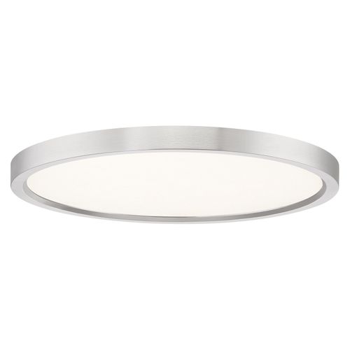Outskirts LED Flush Mount in Brushed Nicke