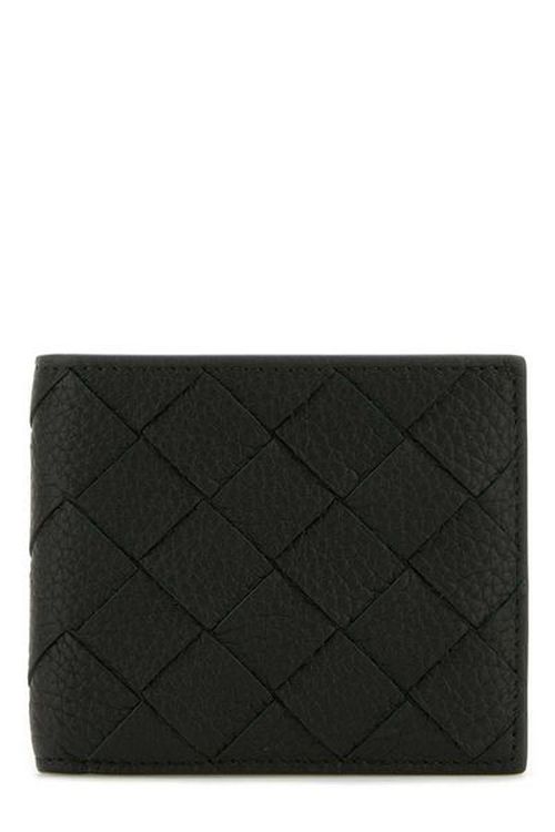 Bottega Veneta Bi-Fold Geldbörse aus Intrecciato