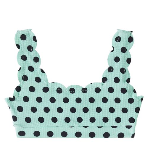 Palm Springs polka-dot bikini top