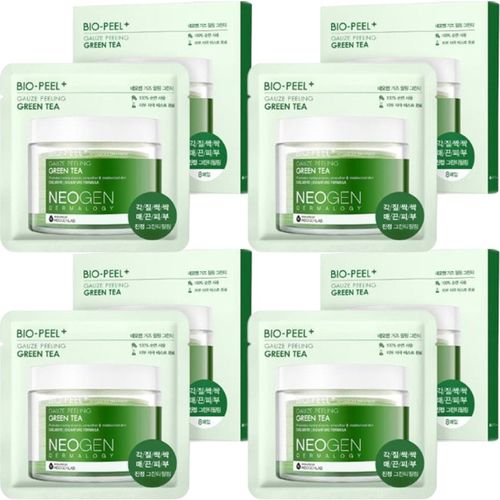 NEOGEN Dermalogy - Bio - Peel Gauze Peeling - Green Tea - 8 Pads - 8pcs - Green Set