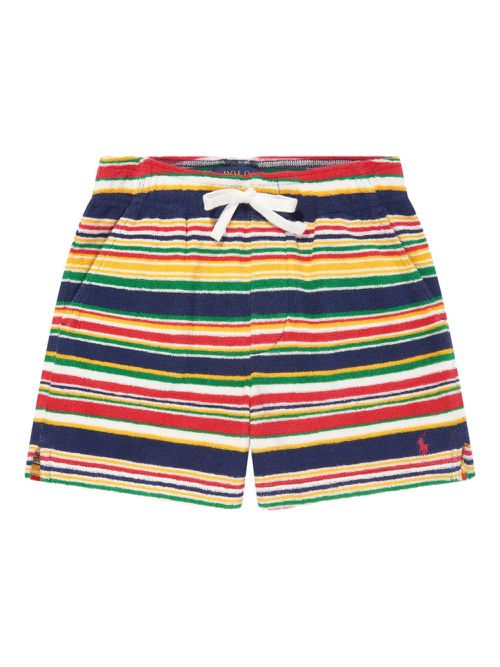 POLO RALPH LAUREN KIDS striped shorts - Yellow