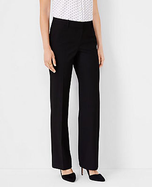 Ann Taylor The Petite Trouser in Seasonless Stretch - Curvy Fit