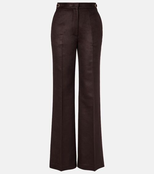 Vesta silk flared pants