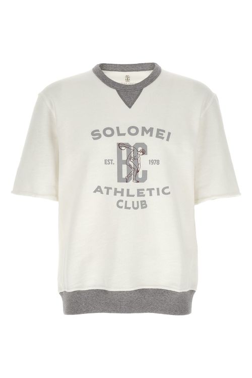 Short Sleeved Sweatshirt
