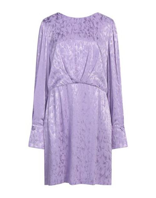 Woman Mini dress Lilac Size 4 Viscose