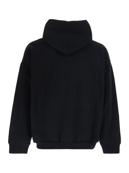 Cotton Hoodie — Black
