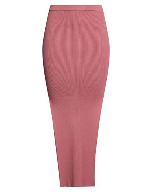 Woman Maxi skirt Antique rose Size L Viscose, Polyester, Polyamide, Elastane