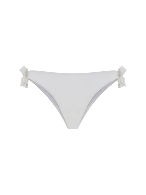 Technical Jersey Bikini Bottoms — White