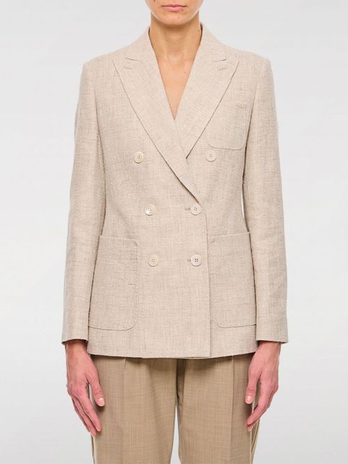 Blazer MAX MARA Woman color Beige