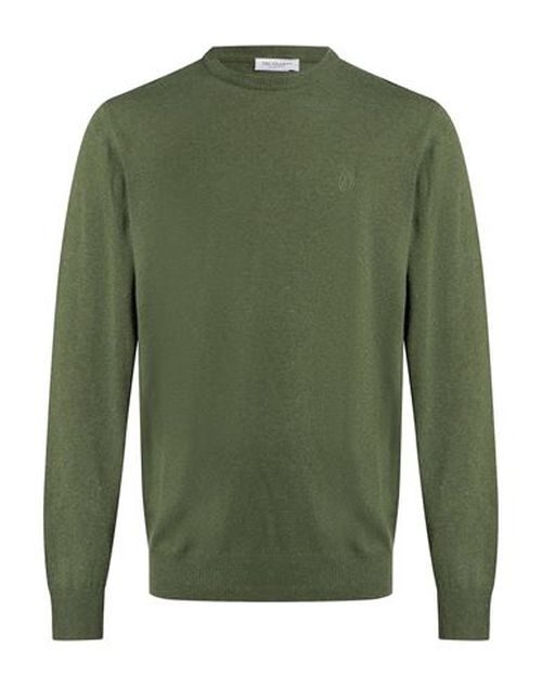 Man Sweater Green Size XXL Cotton
