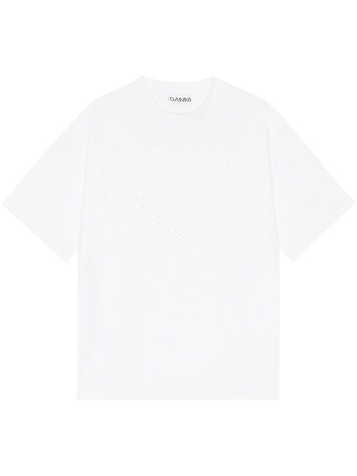 Cotton round-neck t-shirt - White