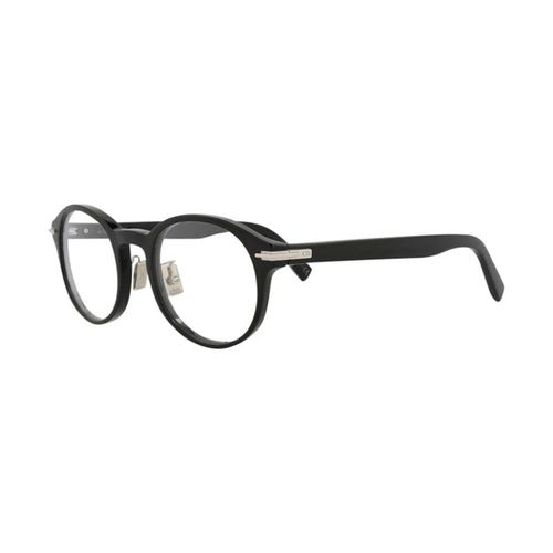 BLACKSUITORJ1000 Round Full Rim Eyeglasses — Black