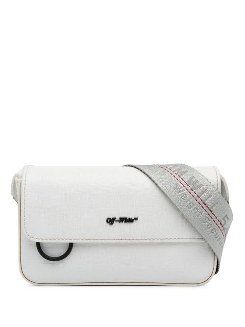 21th Century Pre-Owned Off White Leather crossbody bag