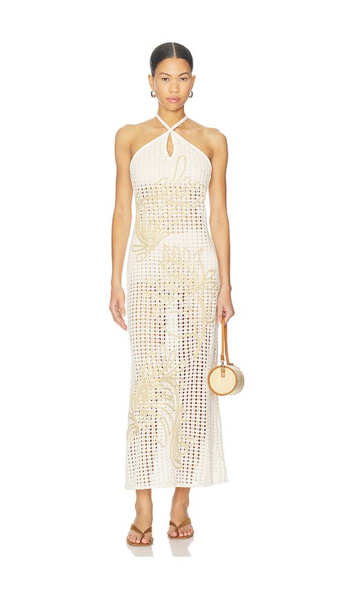 Agua Bendita x REVOLVE Mabi Dress in Ivory. L also in M