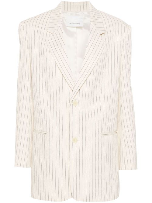 Aiden single-breasted blazer - Neutrals