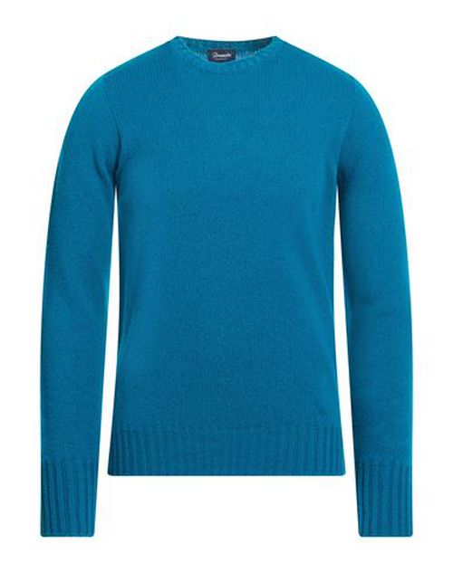 Man Sweater Turquoise Size 36 Lambswool