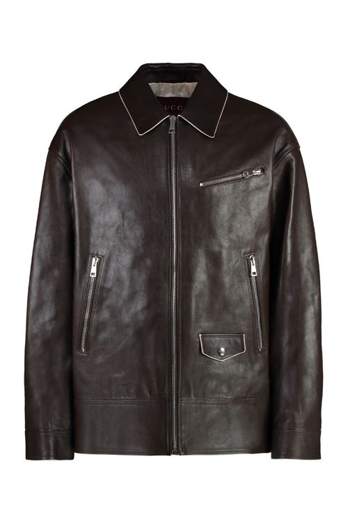 Dark Brown Solid Jacket