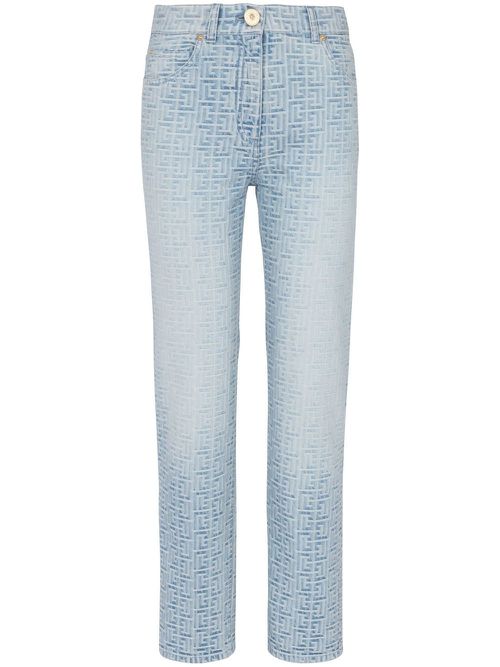High-rise jeans - Blue