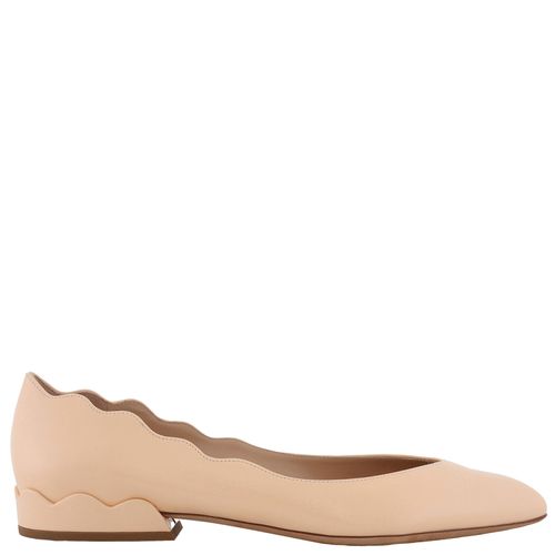 Lauren Scalloped Ballerina Flats