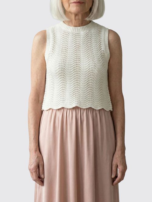 Sweater Woman color Ivory