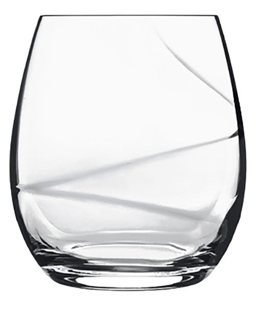 Luigi Bormioli Aero 13.5Oz Stemless Wine Multipurpose Glasses (Set Of 6)