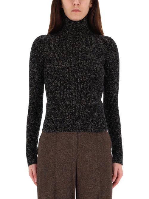 Wool and Cashmere Turtleneck Sweater