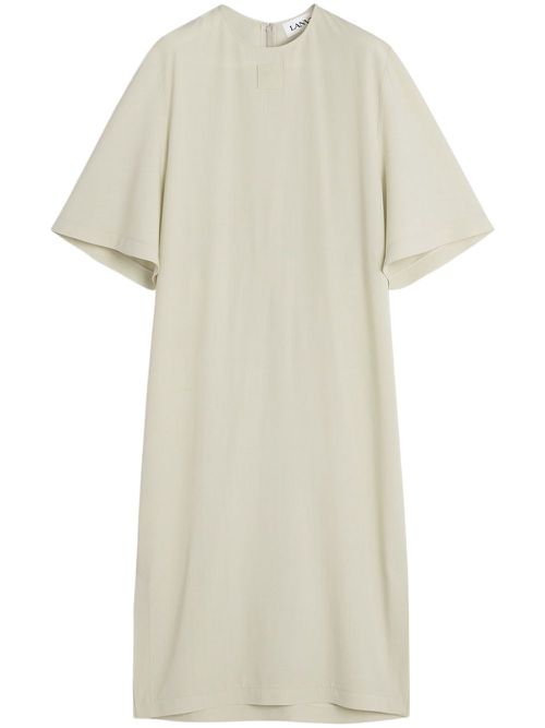 Satin dress - White