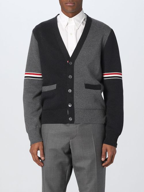 Cardigan Men color Grey