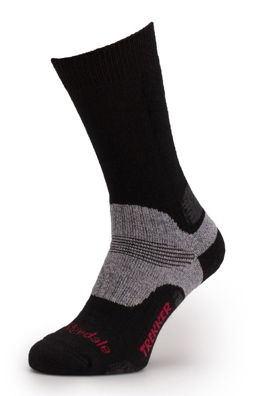 Men's Wool Mix Trekker Sock - Black, Black