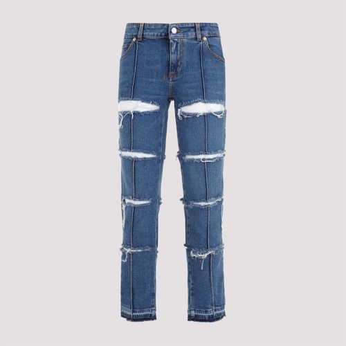 Denim Blue Stone Wash Jeans