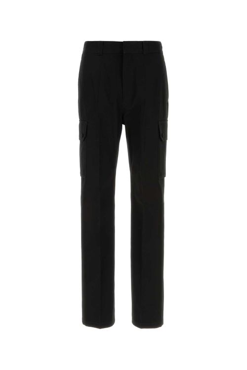 Workwear Trousers Cargo Pants — Black