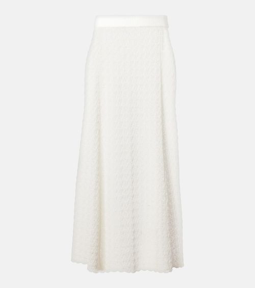 Crochet maxi skirt
