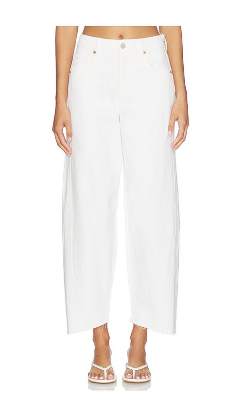 BLANKNYC HOSE IM BARREL-FIT in White. Größe 24. Also , 25, 27, 28
