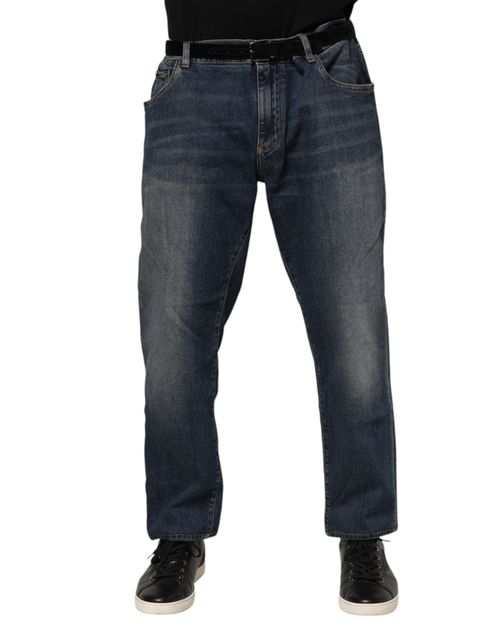 Slim Fit Denim Jeans — Blue