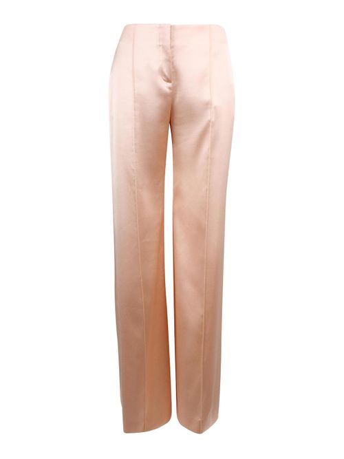 Viscose flared trousers