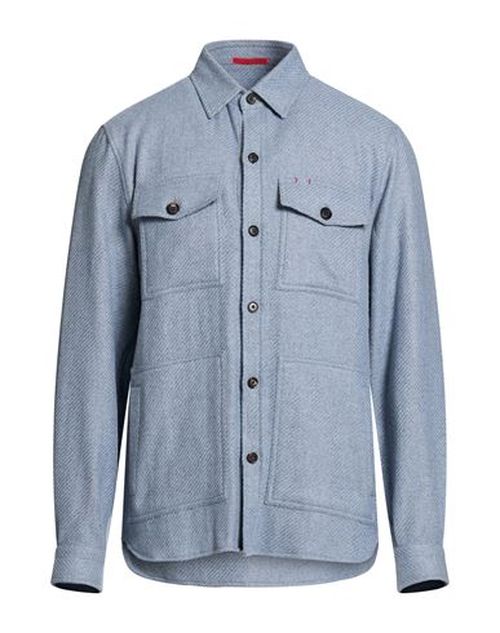 Man Shirt Light blue Size M Cashmere