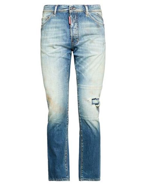 Man Jeans Blue Size 38 Cotton