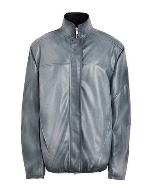 Après Le Déluge Woman Jacket Grey Size M Polyurethane